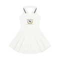 Wavey World limited edition  Collared Halter A-Line Tennis Dress