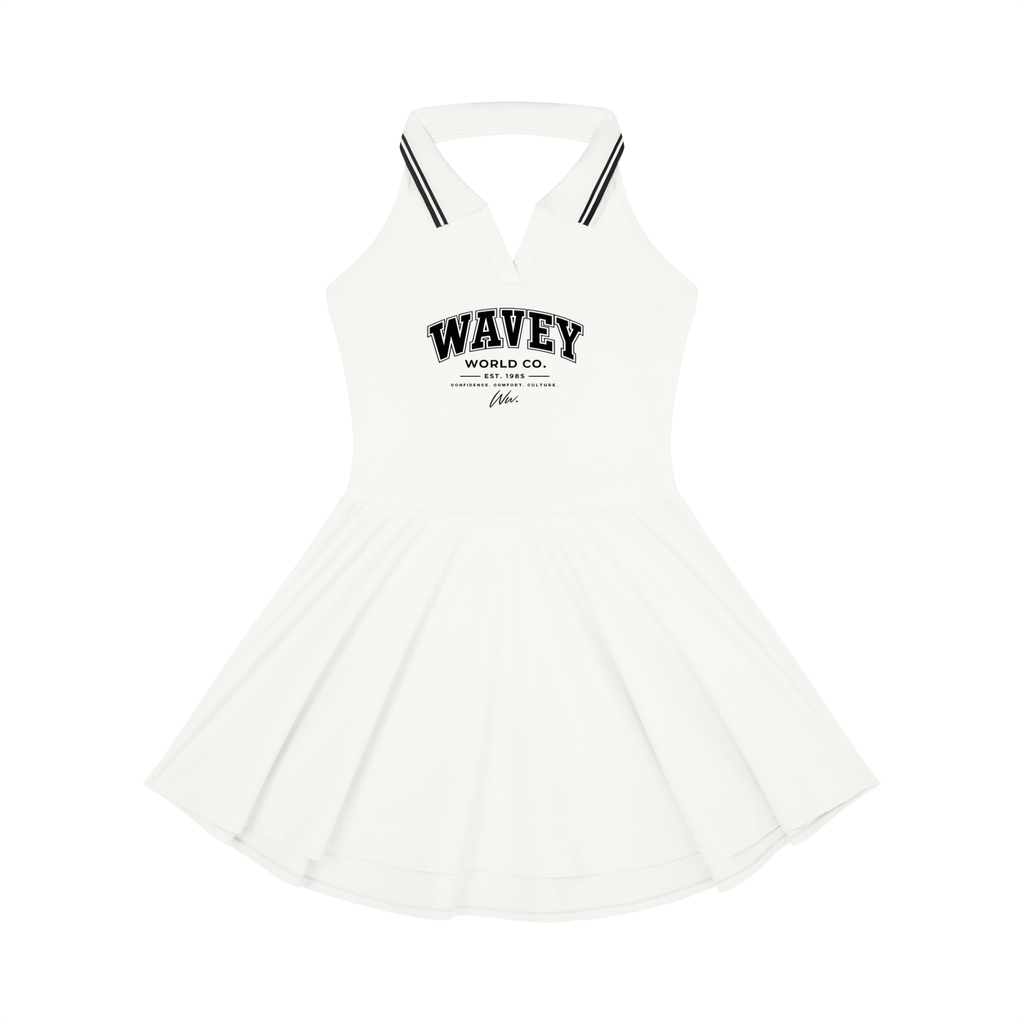 The Wavey Court Dress